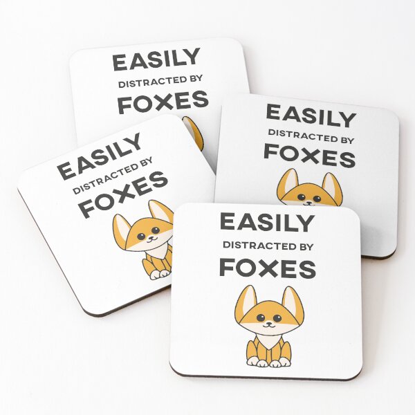 Item preview, Easily Distracted By Foxes designed and sold by alfa-rouk.
