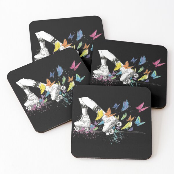 Item preview, Roller skating is fun and makes butterflies fly designed and sold by Pepca.