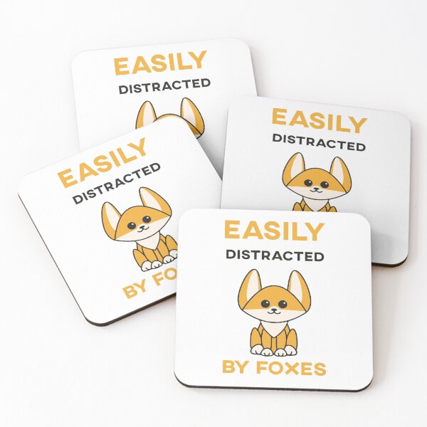 Item preview, Easily Distracted By Foxes designed and sold by alfa-rouk.