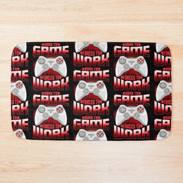 Item preview, Born To Game Forced To Work designed and sold by Art-Max.