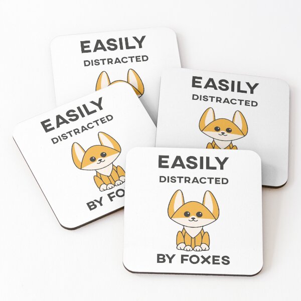 Item preview, Easily Distracted By Foxes designed and sold by alfa-rouk.