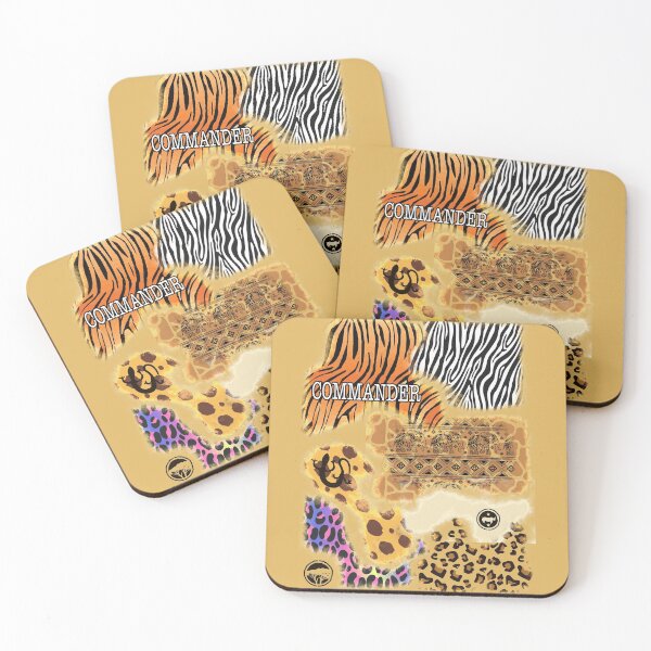 Item preview, MTG Commander Gift Idea - African Animal Pattern designed and sold by MWDG-DesignsMTG.