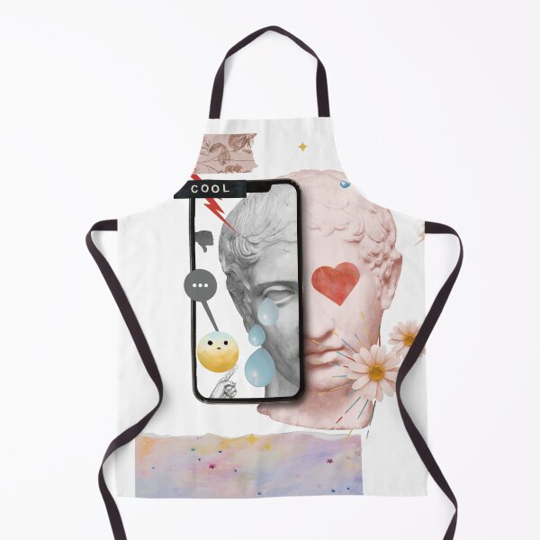 Item preview, Sculpture flower phone sns Collage designed and sold by Queengood.