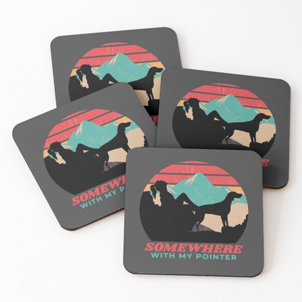 Item preview, Somewhere With My Pointer Womens Adventurous Outdoor German Shorthaired Pointer Gift  designed and sold by Guarddogdrive.