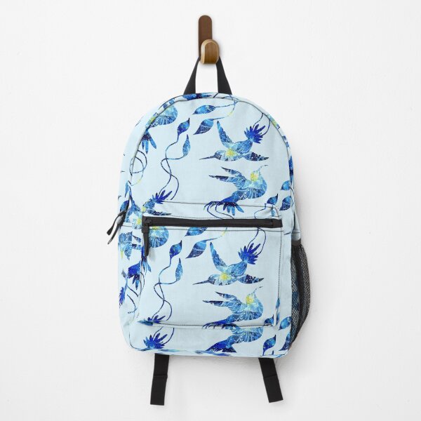 Item preview, Born of a star flower abstract hummingbirds designed and sold by TitaCris.