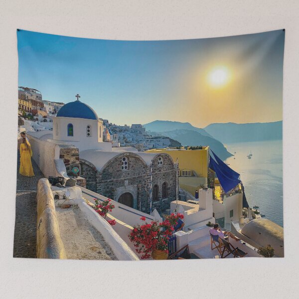 Item preview, Oia Santorini Greek Island  designed and sold by ianaltman.
