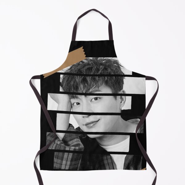 Item preview, Yoon Doojoon Highlight Doojoon Korean Kpop Monochrome Stripe Design designed and sold by Piosenka Art.