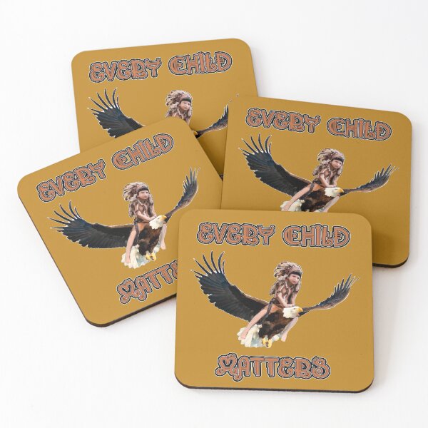 Item preview, Every child matters. Child riding a bald eagle. Orange shirt day designed and sold by saf-saf.