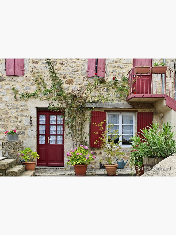 "A beautiful house in Saint Pierreville" Poster by patmo Redbubble