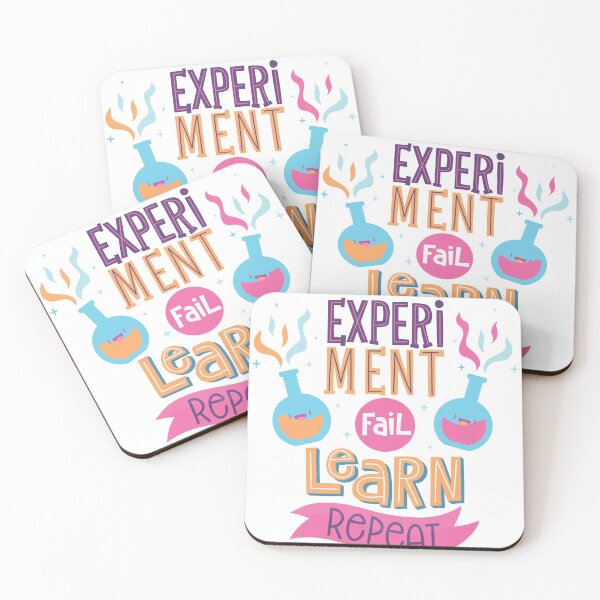 Item preview, Expriment fail learn repeat designed and sold by ajamshed.