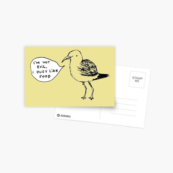Item preview, Seagulls Aren't Evil designed and sold by SophieCorrigan.