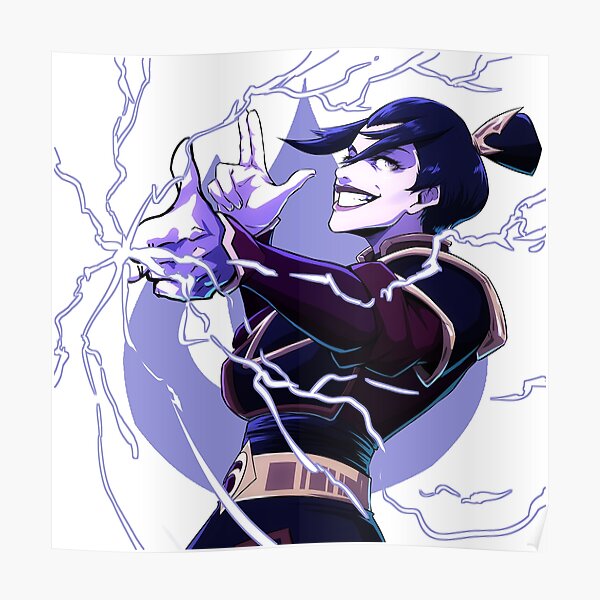 Azula Lightning Bending Posters for Sale | Redbubble