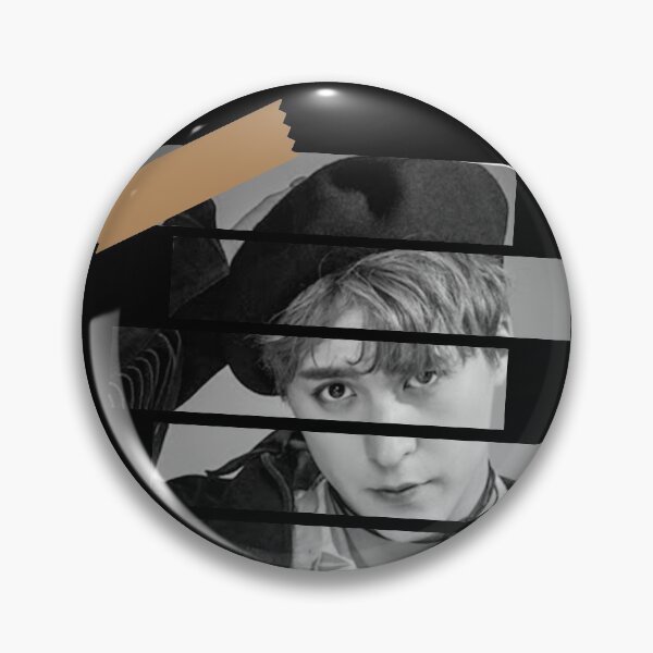 Item preview, Son Dongwoon Highlight Dongwoon Korean Kpop Monochrome Stripe Design designed and sold by Piosenka Art.