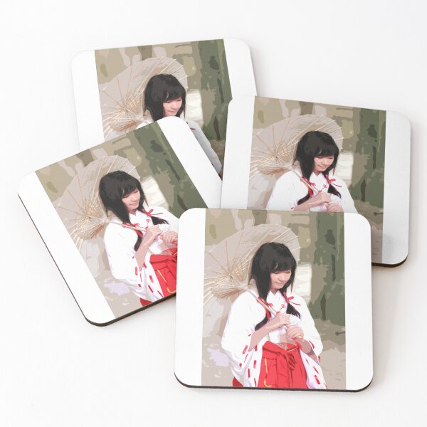 Item preview, Japanese girl with Kimono aesthetic designed and sold by Oni Kanzen.