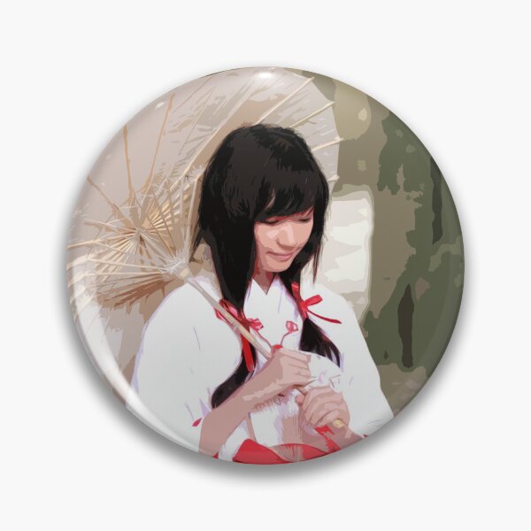 Item preview, Japanese girl with Kimono aesthetic designed and sold by Oni Kanzen.