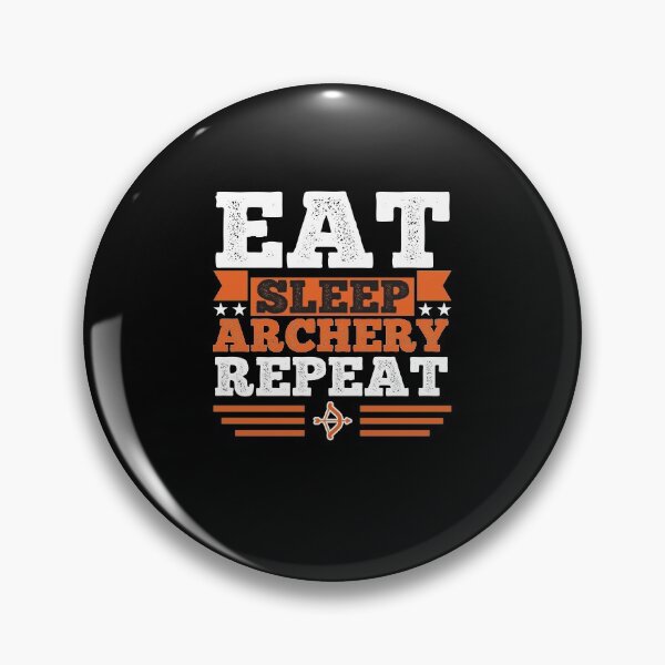 Artikelvorschau, Archery. Eat. Sleep entworfen und verkauft von orlumbuspirate.