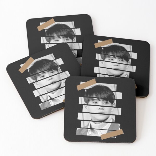 Item preview, Yang Yoseob Highlight Yoseob Korean Kpop Monochrome Stripe Design designed and sold by Piosenka Art.