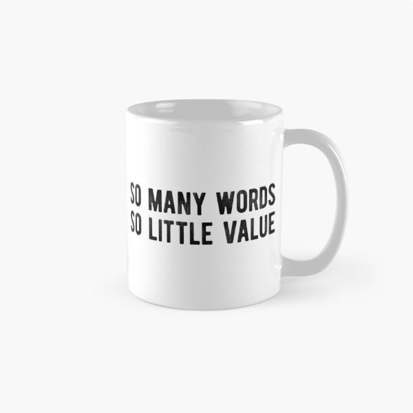 Item preview, So Many Words So Little Value Introvert designed and sold by MariosNydras.