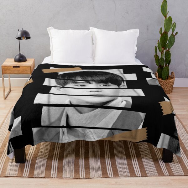 Item preview, Yang Yoseob Highlight Yoseob Korean Kpop Monochrome Stripe Design designed and sold by Piosenka Art.