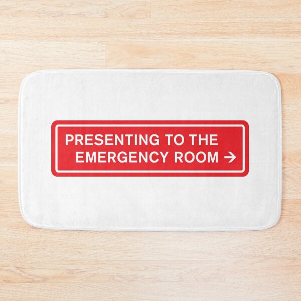 Item preview, Presenting to the Emergency Room ER designed and sold by thedustyshelves.