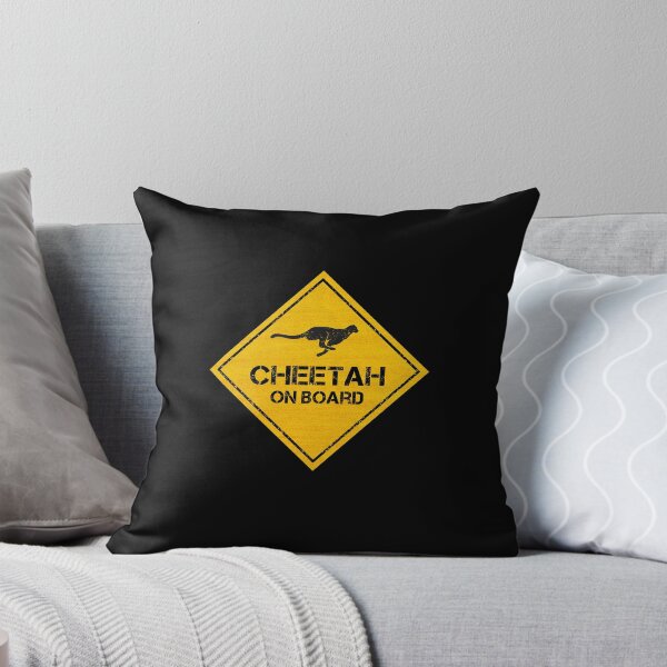 Item preview, CHEETAH ON BOARD - Stickers for Cars designed and sold by CAUTION SHOP.