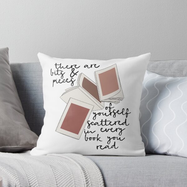 Item preview, Scattered Bits and Pieces Reading Quote Illustration designed and sold by SamanthaDrage.