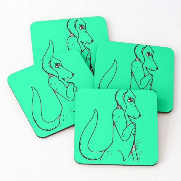 Item preview, mint green, Hot. Dog.  designed and sold by beckyhowling.