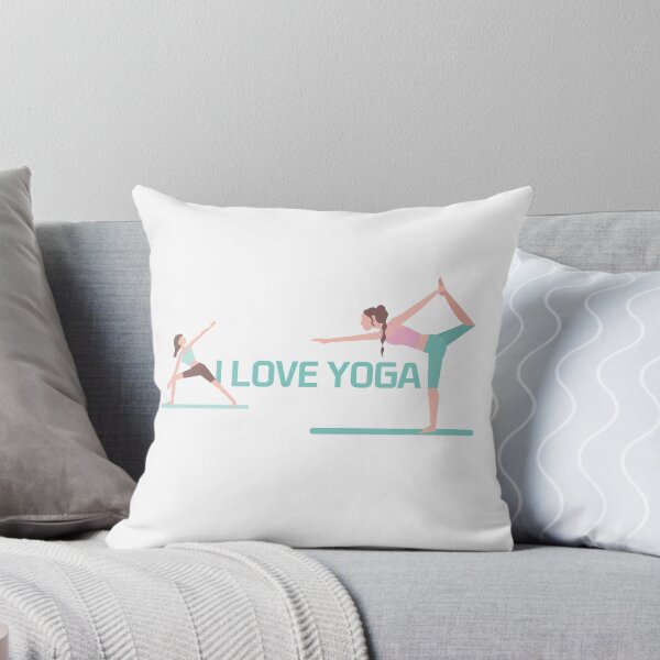 Item preview, I Love Yoga. Yoga pose. designed and sold by dkdk-kdk.