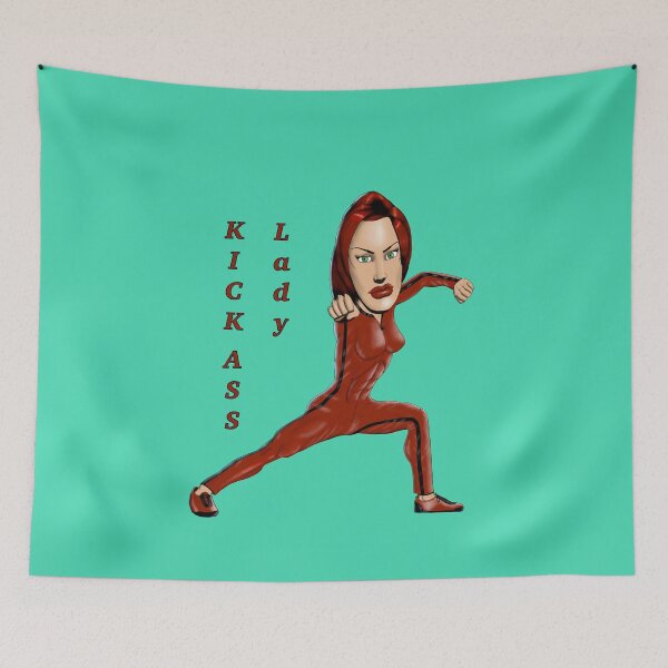 Item preview, Kickass lady designed and sold by cartoonish100.