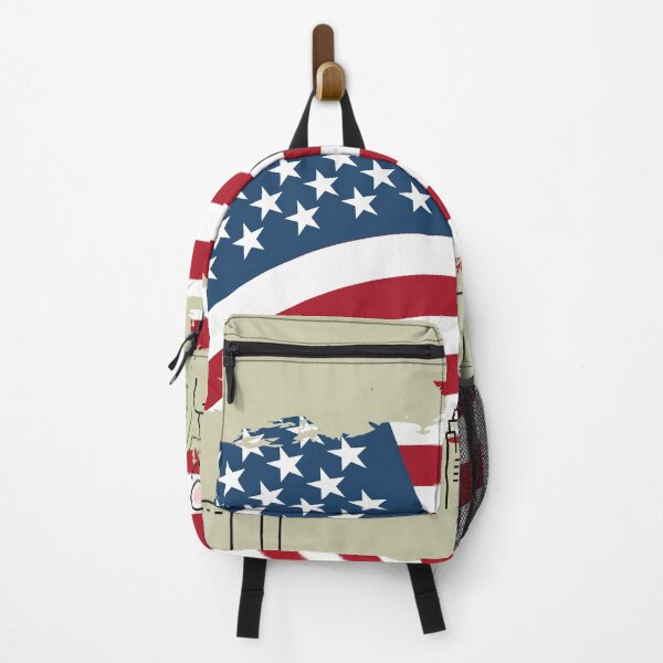 Item preview, American Flag with Lady Liberty designed and sold by myteebaq.