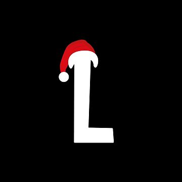 Christmas letter L with Santa Claus cap. Stock Photo by ©vladvitek 33361245