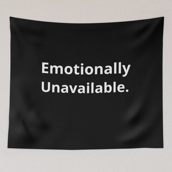 Item preview, Emotionally Unavailable (Anxiety) designed and sold by Kei-O-kay.