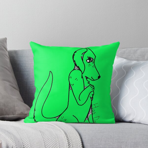 Item preview, green, Hot. Dog.  designed and sold by beckyhowling.