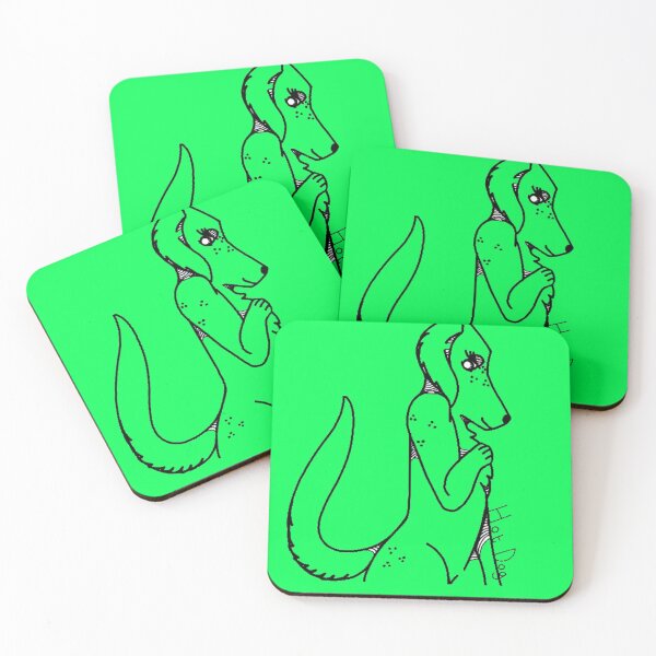 Item preview, green, Hot. Dog.  designed and sold by beckyhowling.