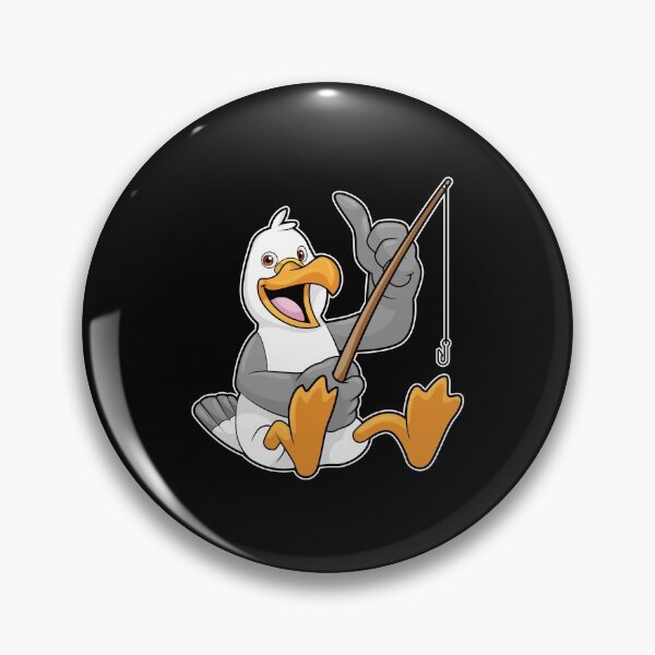Item preview, Seagull Angler Fishing rod Fishing designed and sold by Snabdesign84.