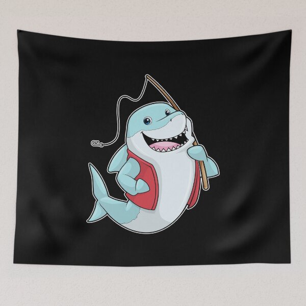 Item preview, Shark Angler Fishing rod Fishing designed and sold by Snabdesign84.