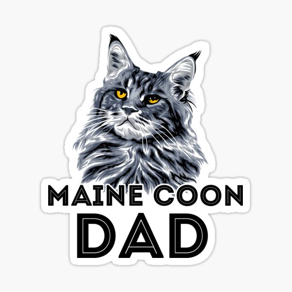 Item preview, Maine Coon Cat Dad designed and sold by kudostees.