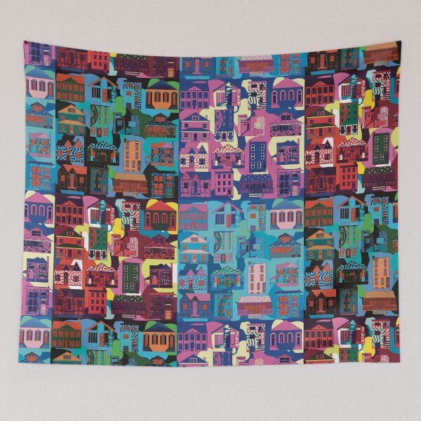 Item preview, Abstract psychedelic building blocks! designed and sold by Colour-up.