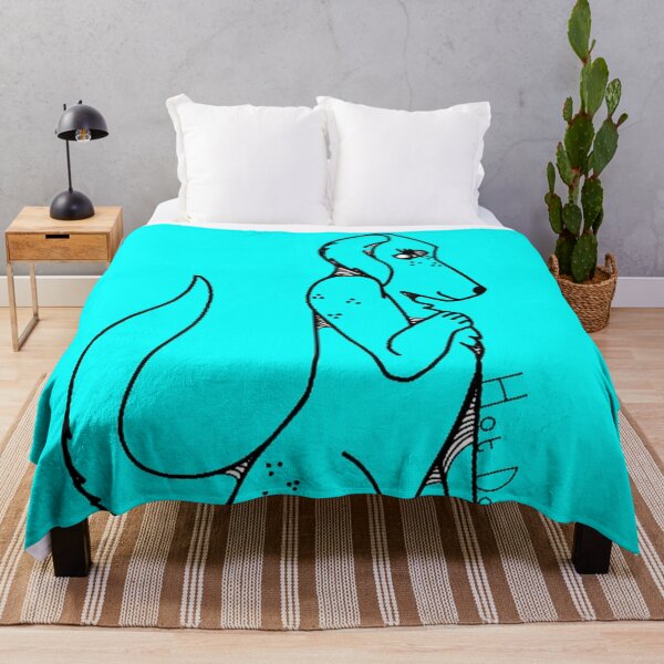 Item preview, cyan, Hot. Dog. designed and sold by beckyhowling.