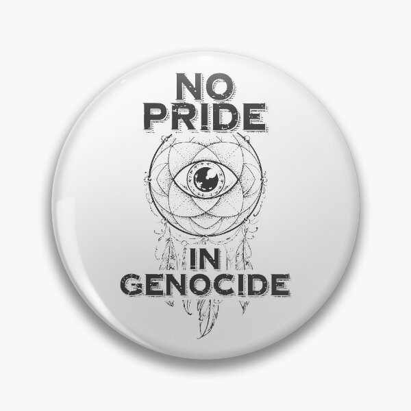 Item preview, No Pride In Genocide - Indigenous Lives Matter - Cancel Canada Day designed and sold by crazycollective.