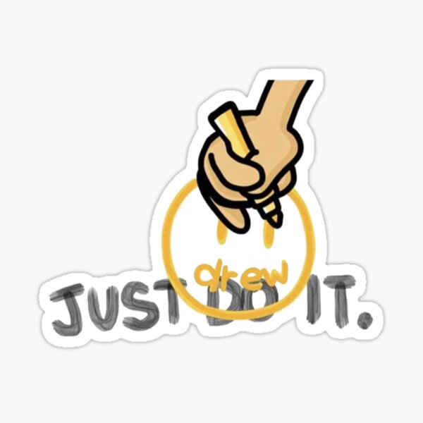 Just drew it Sticker