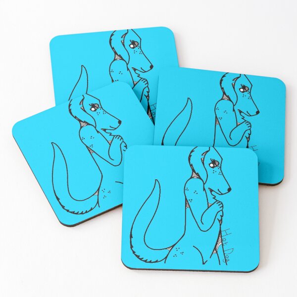 Item preview, light blue, Hot. Dog.  designed and sold by beckyhowling.