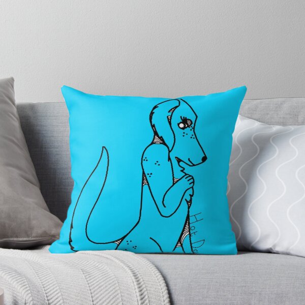 Item preview, light blue, Hot. Dog.  designed and sold by beckyhowling.