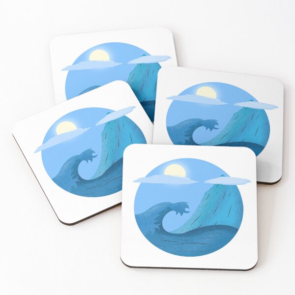 Item preview, Sea Wave Japanese Art  designed and sold by jhgraphicsbd.