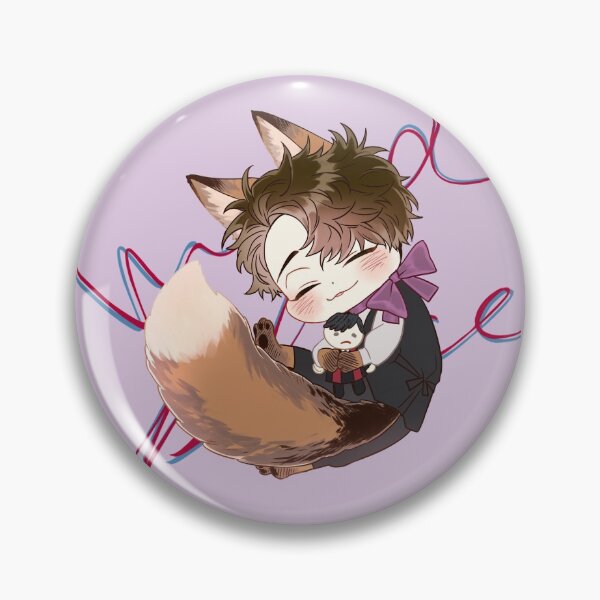 Item preview, FOX IDEUN PIN designed and sold by Junahcomics.