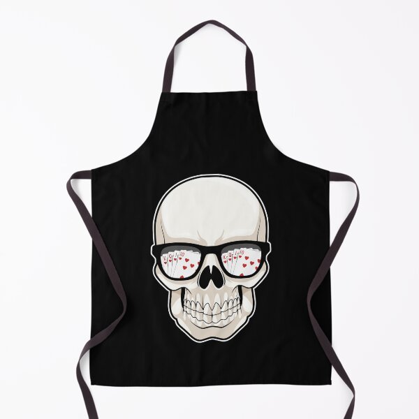 Artikelvorschau, Totenkopf beim Pokern mit Sonnenbrille entworfen und verkauft von Snabdesign84.