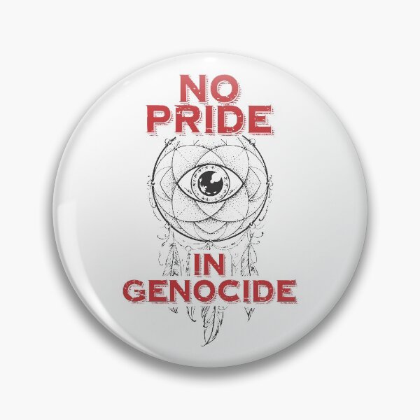 Item preview, No Pride In Genocide - Indigenous Lives Matter - Cancel Canada Day designed and sold by crazycollective.