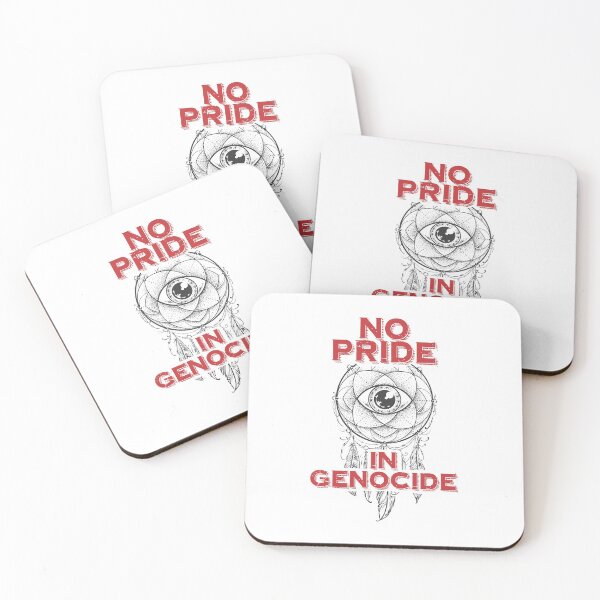 Item preview, No Pride In Genocide - Indigenous Lives Matter - Cancel Canada Day designed and sold by crazycollective.