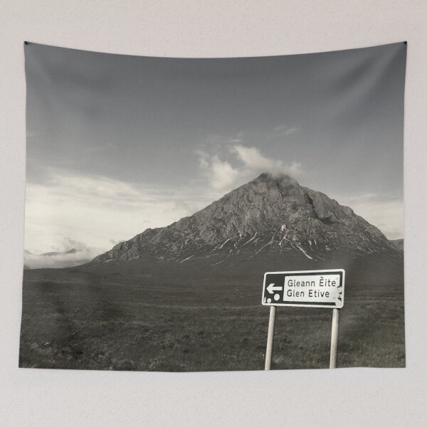 Item preview, Buachaille Etive Mor Glen Etive Black and White  designed and sold by CoolYule.