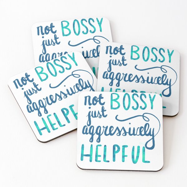 Item preview, Not Bossy Just Helpful designed and sold by clounewcomb.